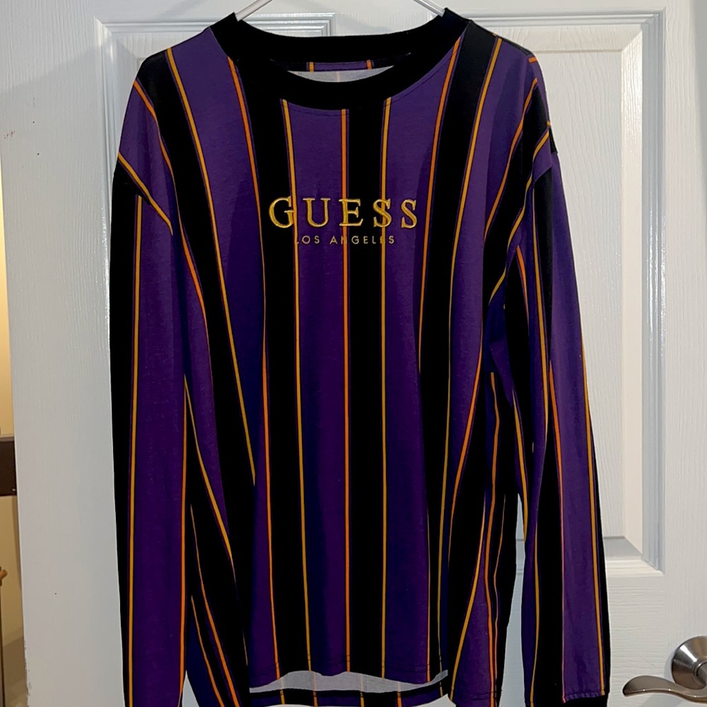 Mens Guess Long Sleeve Shirt